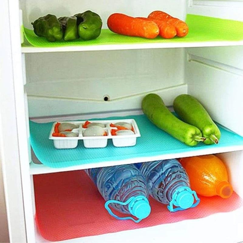 Moisture proof Refrigerator & Drawer Mats (5 Mats)