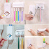 Automatic Toothpaste Dispenser With Toothbrush Holder
