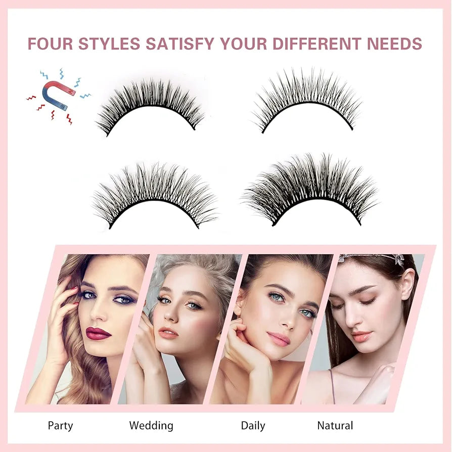 Reusable Magnetic Eyelashes